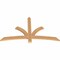 Ekena Millwork Davenport Timber Gable Bracket, Western Red Cedar, 60"W x 35"H x 1 1/2"D x 3 1/2"F, 14/12 Pitch GBW060X35X0204DAV00SWR - alternate 2